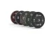 Amila Splash Bumper Slim Δίσκος για Μπάρα Μαύρος, Πράσινος 10Kg