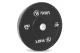 Amila Δίσκος Amila Black W Bumper Slim 50Mm 20Kg (84844)