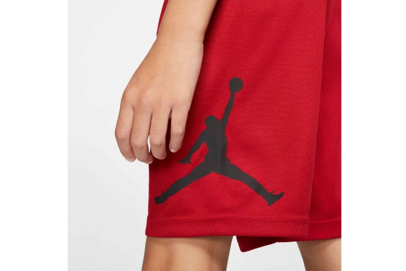 Jordan Jumpman Wrap Mesh Παιδική Μπασκετική Βερμούδα Κόκκινη