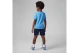 Jordan Jumbo Jumpman Παιδικό Σετ Κοντομάνικη Μπλούζα - Σορτς Γαλάζιο, Μπλε Σκούρο, Λευκό
