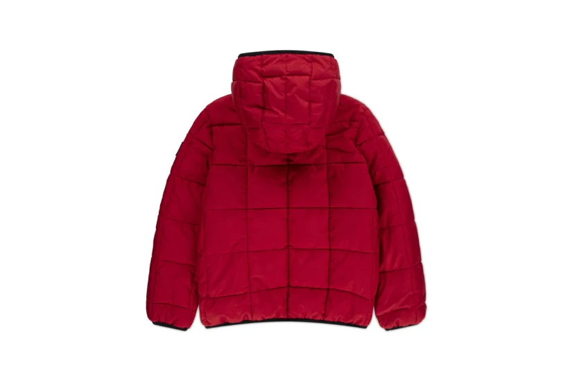 Jordan Essentials Παιδικό Μπουφάν Puffer με Κουκούλα Κόκκινο