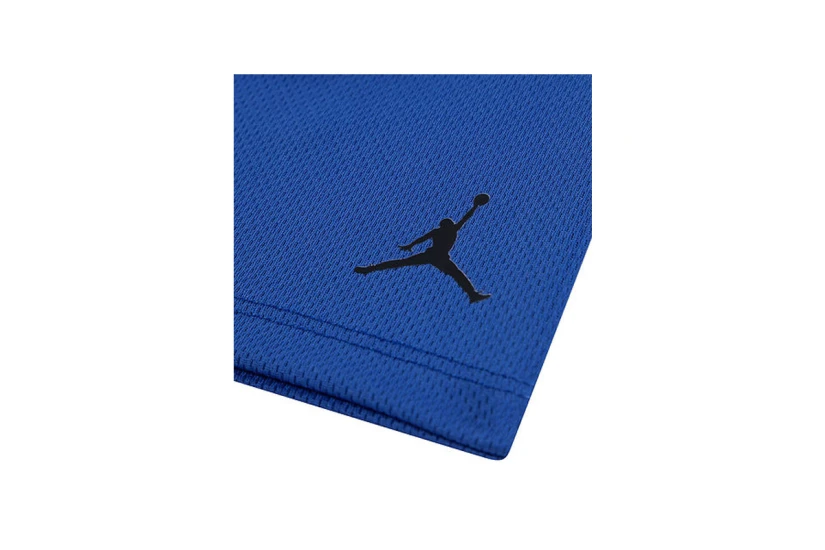 Jordan Brooklyn Baseline Mesh Παιδικό Σετ Κοντομάνικη Μπλούζα - Σορτς Μπλε
