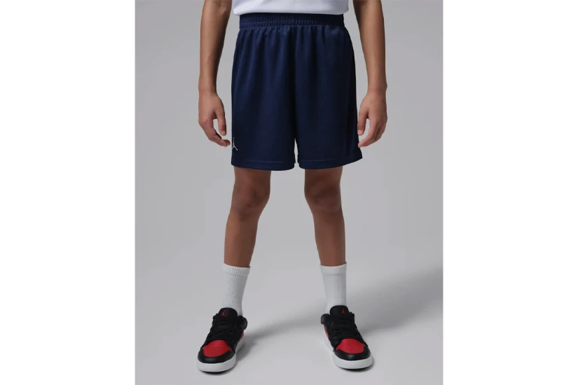 Jordan 23 Jersey Παιδικό Σετ Κοντομάνικη Μπλούζα - Σορτς Λευκό, Μπλε Σκούρο, Κόκκινο