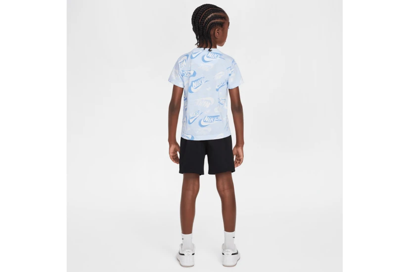 Nike Παιδικό Σετ Κοντομάνικη Μπλούζα - Σορτς