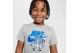 Nike Air Boxy Παιδικό T-Shirt Γκρι Ανοιχτό, Μπλε