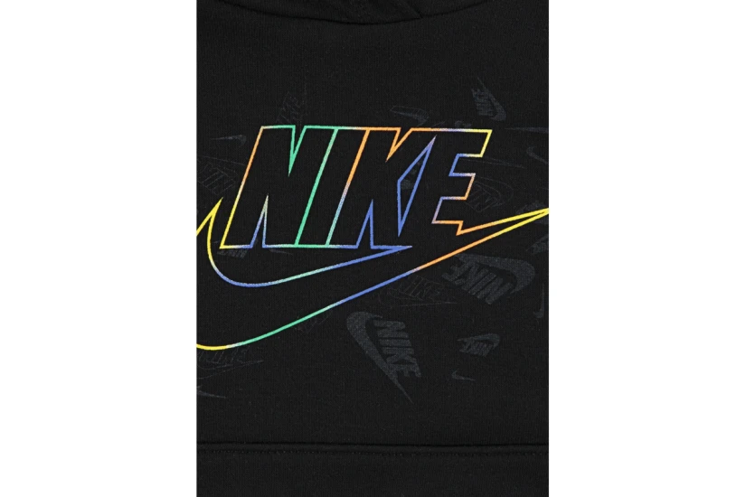Nike Παιδικό Σετ Φούτερ με Κουκούλα - Παντελόνι Φόρμας Μαύρο, Γκρι