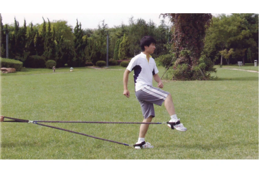 Amila Foot Trainer Λάστιχο Γυμναστικής Γκρι, Μπλε