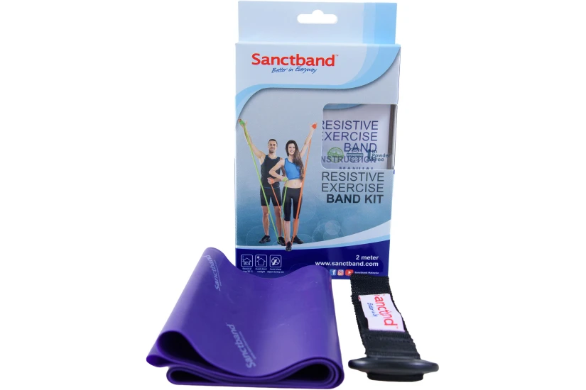 Amila Λάστιχο Αντίστασης Sanctband Gymband Πολύ Σκληρό (88304)