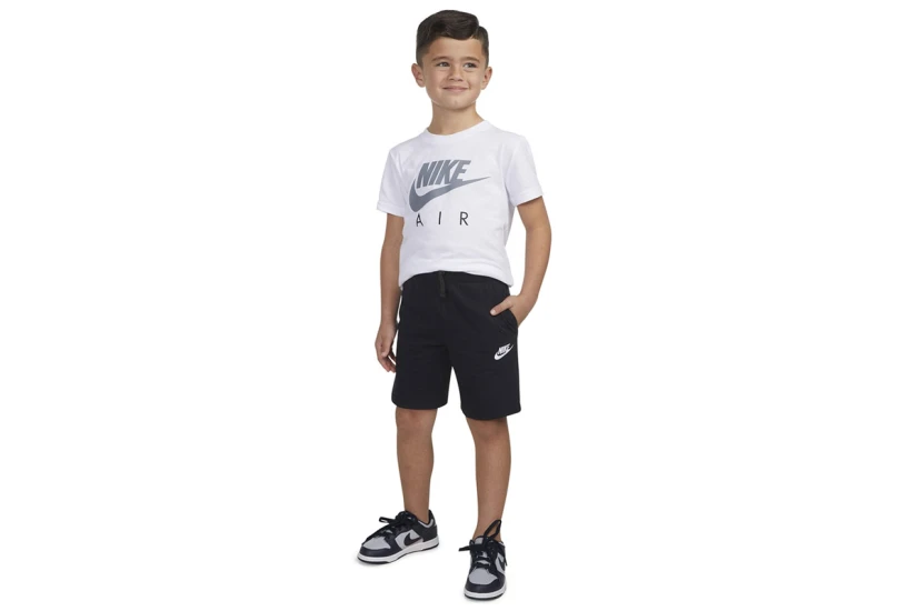 Nike Club Jersey Παιδική Αθλητική Βερμούδα Μαύρη
