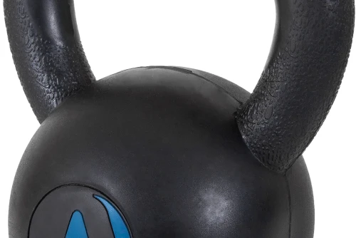 Amila Kettlebell Original Rubber 12 Kg - Μαύρο  Μπλε (90477)