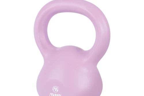 Amila Kettlebell Plastic 4 Kg - Μωβ (90482)