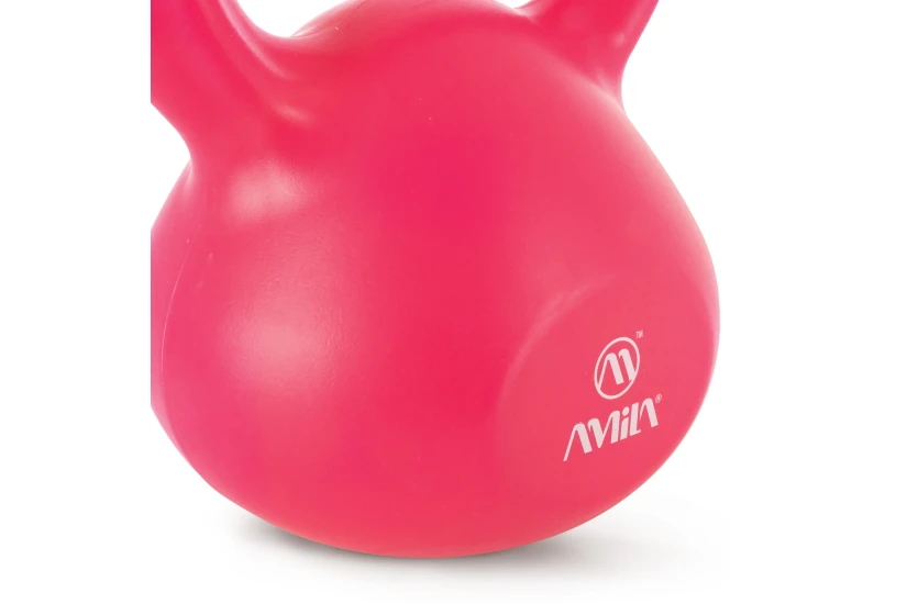 Amila Kettlebell Plastic 8 Kg - Ροζ (90484)