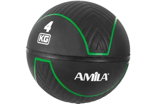 Amila Μπάλα Amila Medicine Ball Hq Rubber 4Kg (90708)