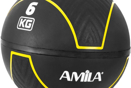 Amila Μπάλα Amila Medicine Ball Hq Rubber 6Kg (90709)