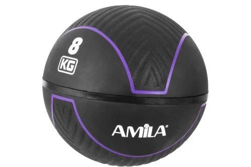 Amila Μπάλα Amila Medicine Ball Hq Rubber 8Kg (90710)