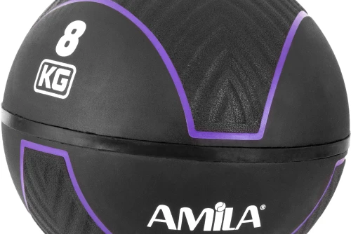 Amila Μπάλα Amila Medicine Ball Hq Rubber 8Kg (90710)