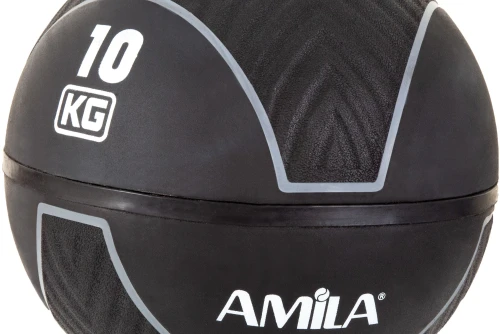 Amila Μπάλα Amila Medicine Ball Hq Rubber 10Kg (90711)