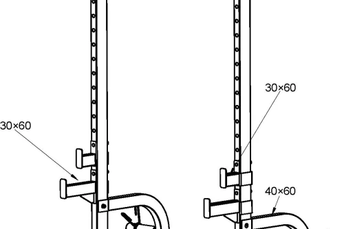 Amila Μηχάνημα Half Rack Amila Hr350 (91206)
