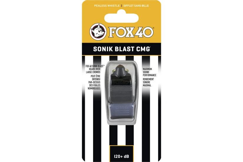 Amila Σφυρίχτρα Fox40 Sonik Blast Official Cmg Μαύρη (92000008)