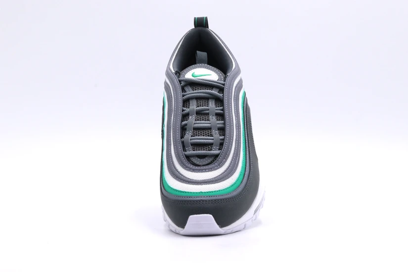 Nike Air Max 97 Ανδρικά Sneakers Γκρι, Ανθρακί, Λευκά, Πράσινα