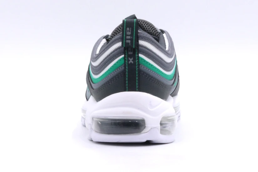 Nike Air Max 97 Ανδρικά Sneakers Γκρι, Ανθρακί, Λευκά, Πράσινα
