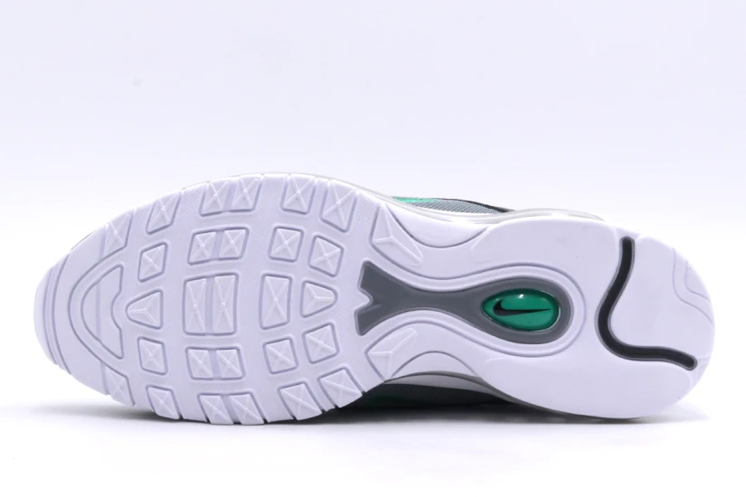 Nike Air Max 97 Ανδρικά Sneakers Γκρι, Ανθρακί, Λευκά, Πράσινα