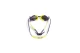 Arena Tracks Mirror Unisex Γυαλιά Κολύμβησης Μωβ, Κίτρινα