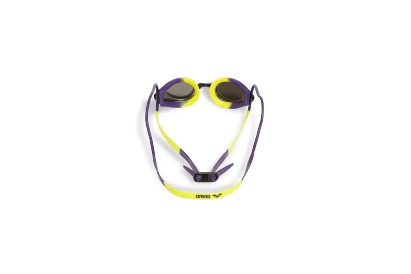 Arena Tracks Mirror Unisex Γυαλιά Κολύμβησης Μωβ, Κίτρινα