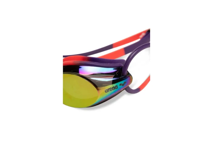 Arena Tracks Mirror Unisex Γυαλιά Κολύμβησης Ροζ, Μωβ