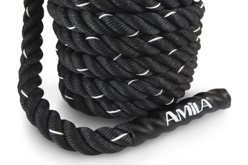 Amila Σχοινί Προπόνησης Crossfit Amila Battle Rope Ns 15M (95114)