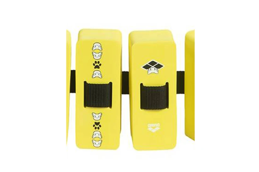Arena Friends Floatation Belt Ζώνη Εκμάθησης Κολύμβησης Κίτρινη
