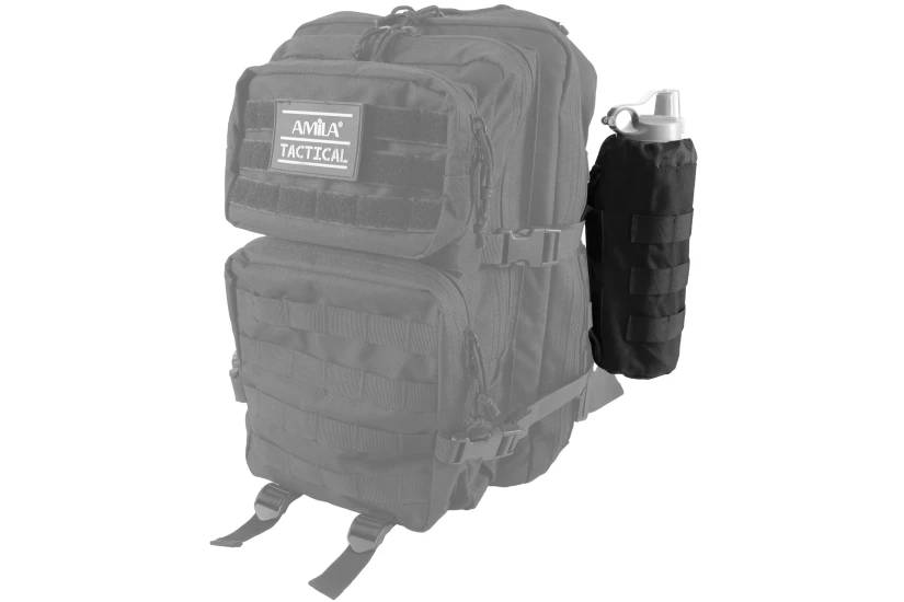 Amila Θήκη Μπουκαλιού Μαύρη Amila Tactical (95351)