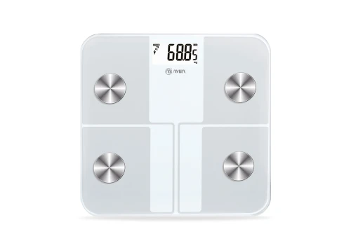 Amila Ζυγαριά Smart Fit Body 4R - Λευκό (95363)