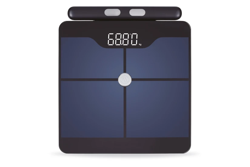 Amila Smart Fit Body 8 Ζυγαριά Μπλε Σκούρο, Μαύρη