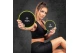 Amila Gliding Pads Lime Δίσκοι Ολίσθησης Μαύρα, Φυτρί 2 Τεμάχια