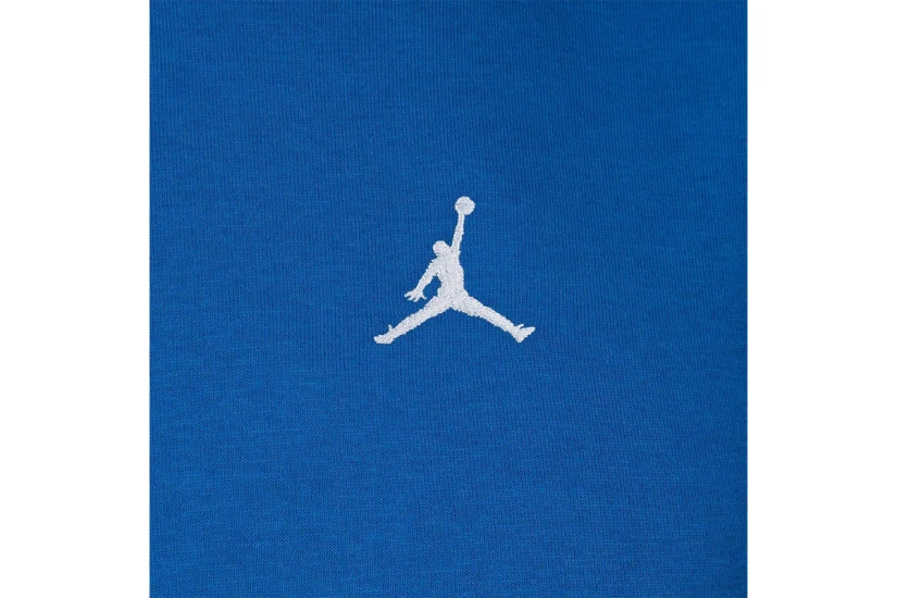 Jordan Brooklyn Fleece Παιδικό Ανδρικό Φούτερ με Κουκούλα Μπλε
