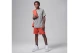 Jordan Jumpman Air Embroidered Παιδικό Κοντομάνικο T-Shirt Γκρι