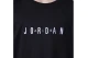 Jordan Embroidered Logo Παιδικό Κοντομάνικο T-Shirt Μαύρο