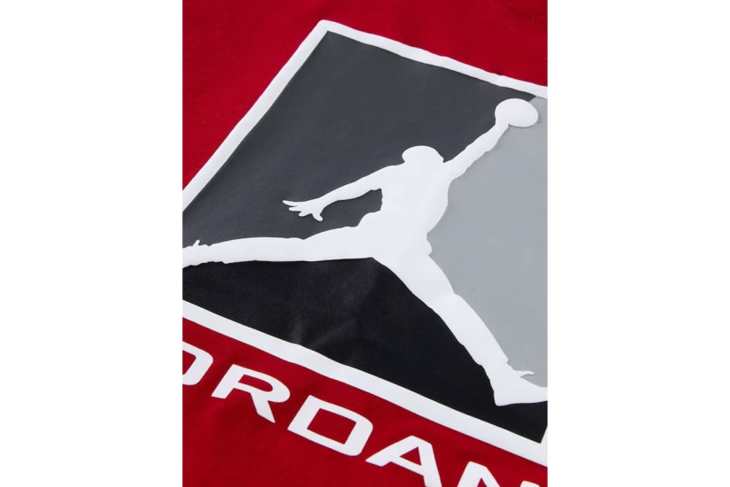 Jordan Flight Essentials Boxed Logo 3.0 Παιδικό Κοντομάνικο T-Shirt Κόκκινο