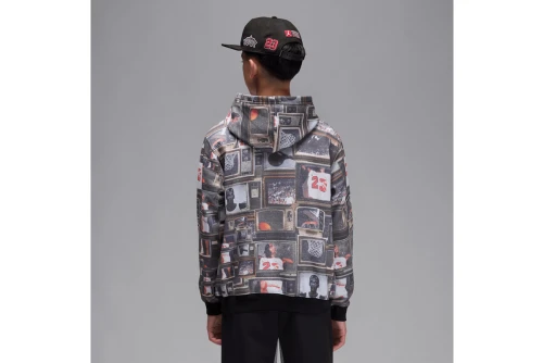 Jordan Brooklyn Fleece Printed Hoodie (95F089 023)
