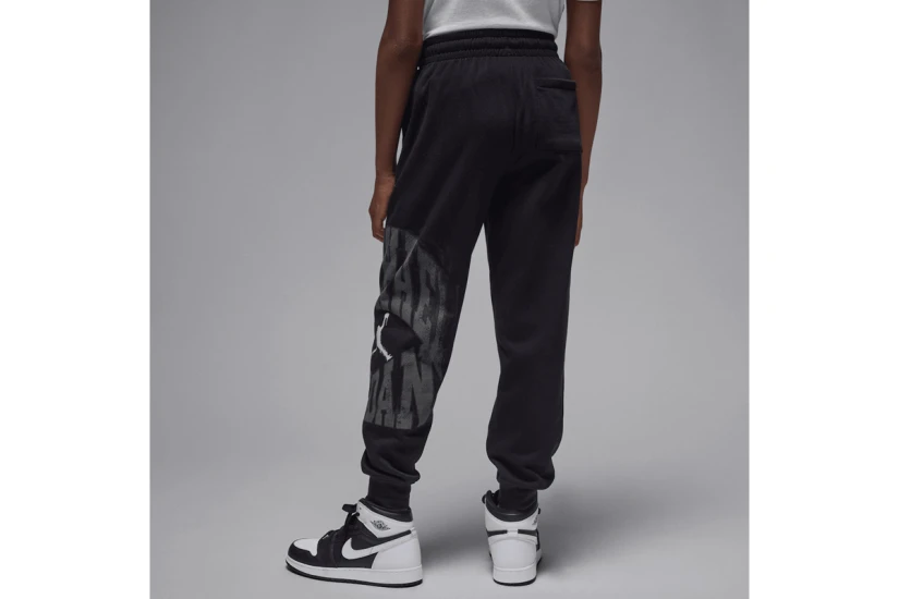 Jordan MVP Jumpman Fleece Παιδικό Παντελόνι Φόρμας Μαύρο, Ανθρακί