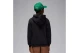 Jordan Brooklyn Fleece Παιδική Βαμβακερή Ζακέτα με Κουκούλα Μαύρη