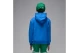 Jordan Brooklyn Fleece Παιδικό Φούτερ με Κουκούλα Μπλε