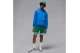Jordan Brooklyn Fleece Παιδικό Φούτερ με Κουκούλα Μπλε