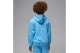 Jordan Brooklyn Fleece Παιδικό Φούτερ με Κουκούλα Γαλάζιο