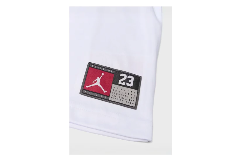 Jordan Sport Jersey Παιδικό Κοντομάνικο T-Shirt Λευκό