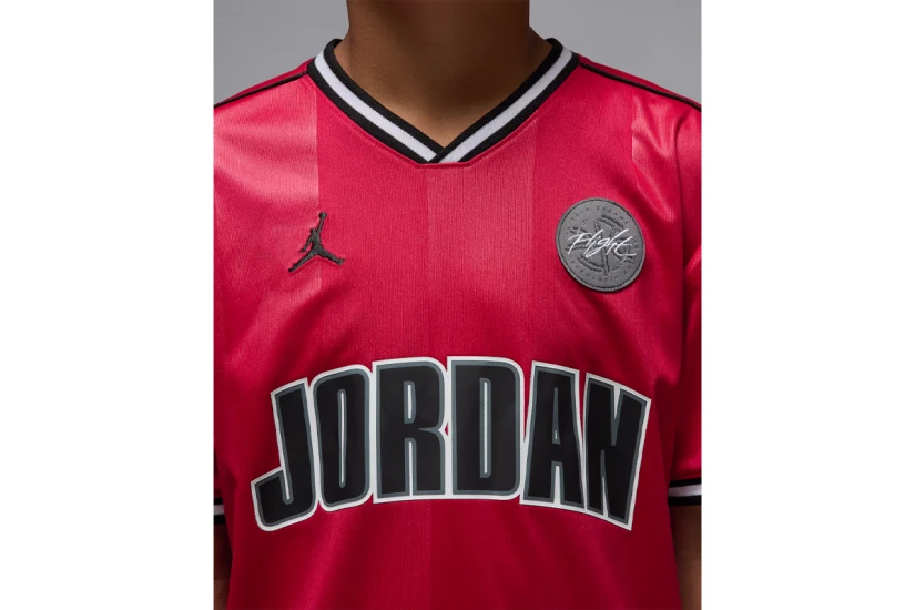 Jordan Sport Jersey Παιδικό Κοντομάνικο T-Shirt Κόκκινο