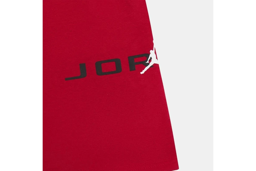 Jordan Baseline Fleece Παιδικό Αθλητικό Σορτς Κόκκινο