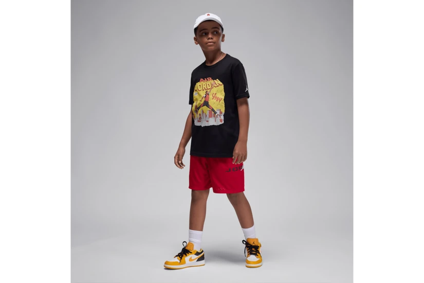 Jordan Comic Slam Παιδικό Κοντομάνικο T-Shirt Μαύρο