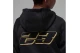 Jordan Mountainside Fleece Παιδικό Φούτερ με Κουκούλα Μαύρο, Χρυσό